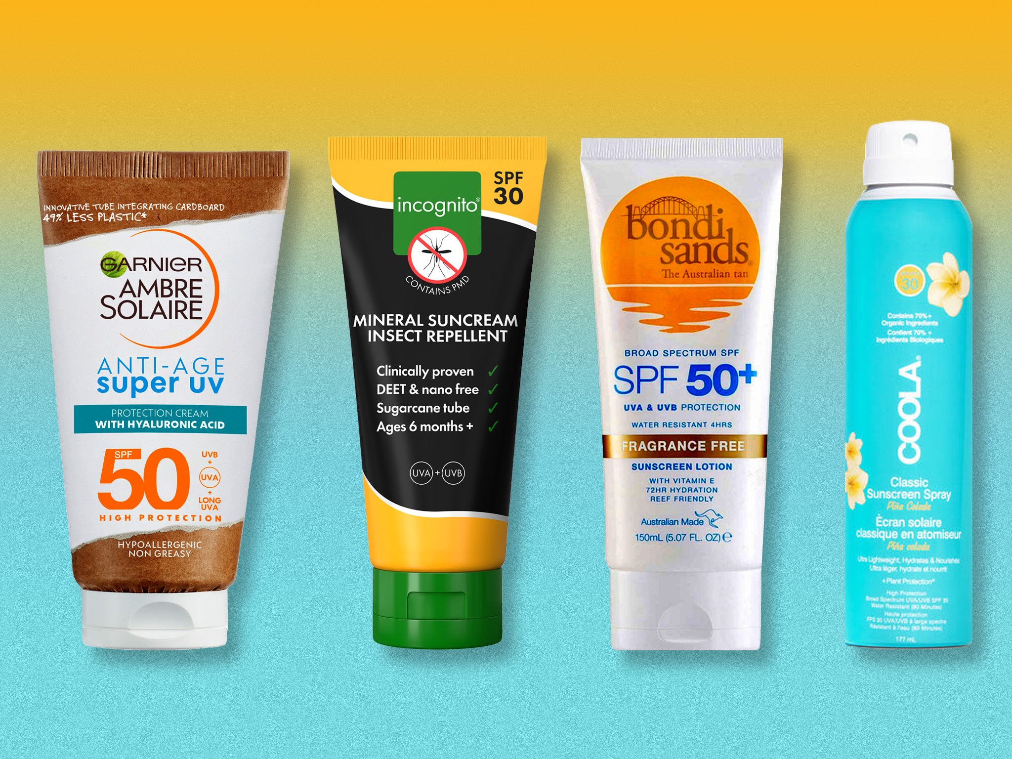 Lotion on sale and sunscreen